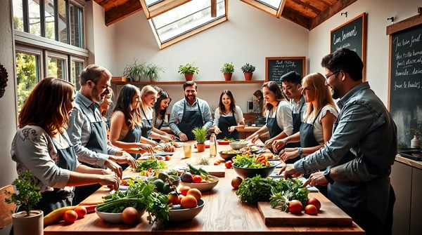 Un team building culinaire écoresponsable pour souder votre équipe